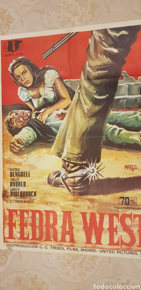 Carteles publicitarios: FEDRA WEST. CARTEL. - Foto 1