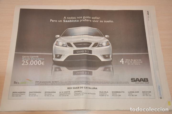Carteles publicitarios: hoja publicidad saab - Foto 1