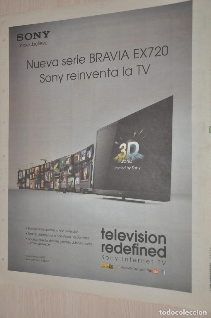 Carteles publicitarios: hoja publicidad sony - Foto 1