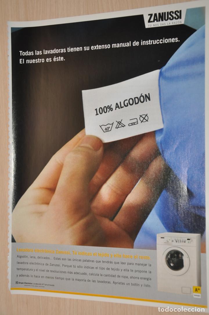 Carteles publicitarios: hoja publicidad  zanussi - Foto 1