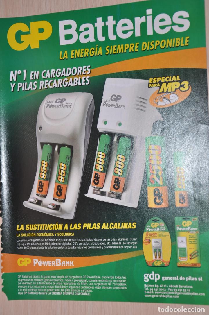 Carteles publicitarios: hoja publicidad  gp batteries - Foto 1