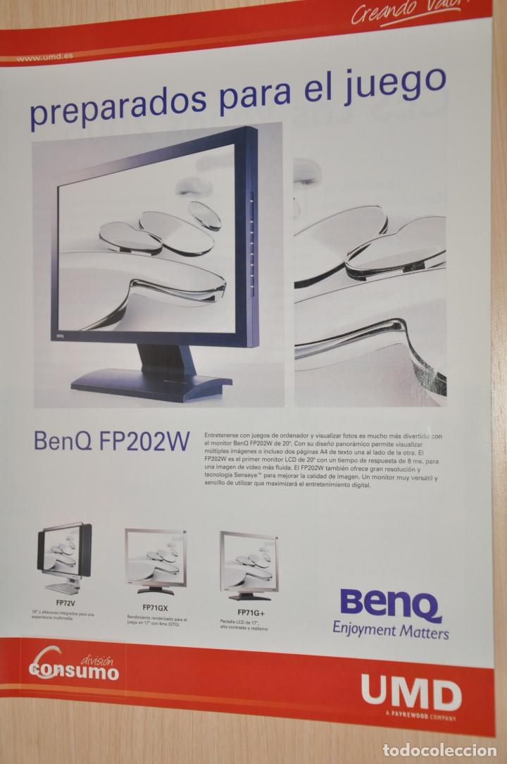 Carteles publicitarios: hoja publicidad  benq - Foto 1