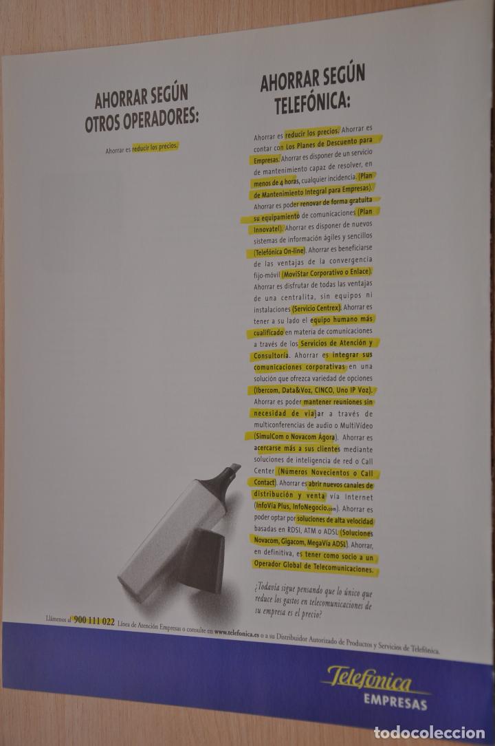 Carteles publicitarios: hoja publicidad telefonica - Foto 1