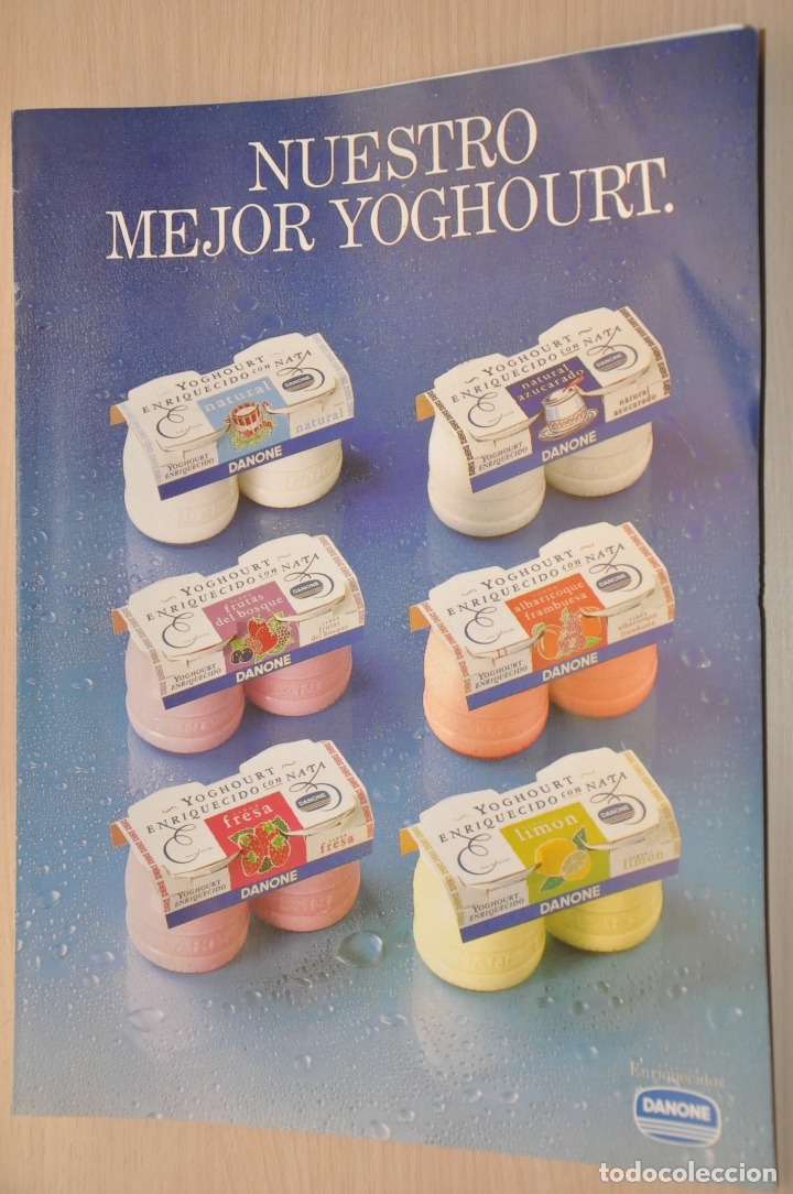 Carteles publicitarios: hoja publicidad danone - Foto 1