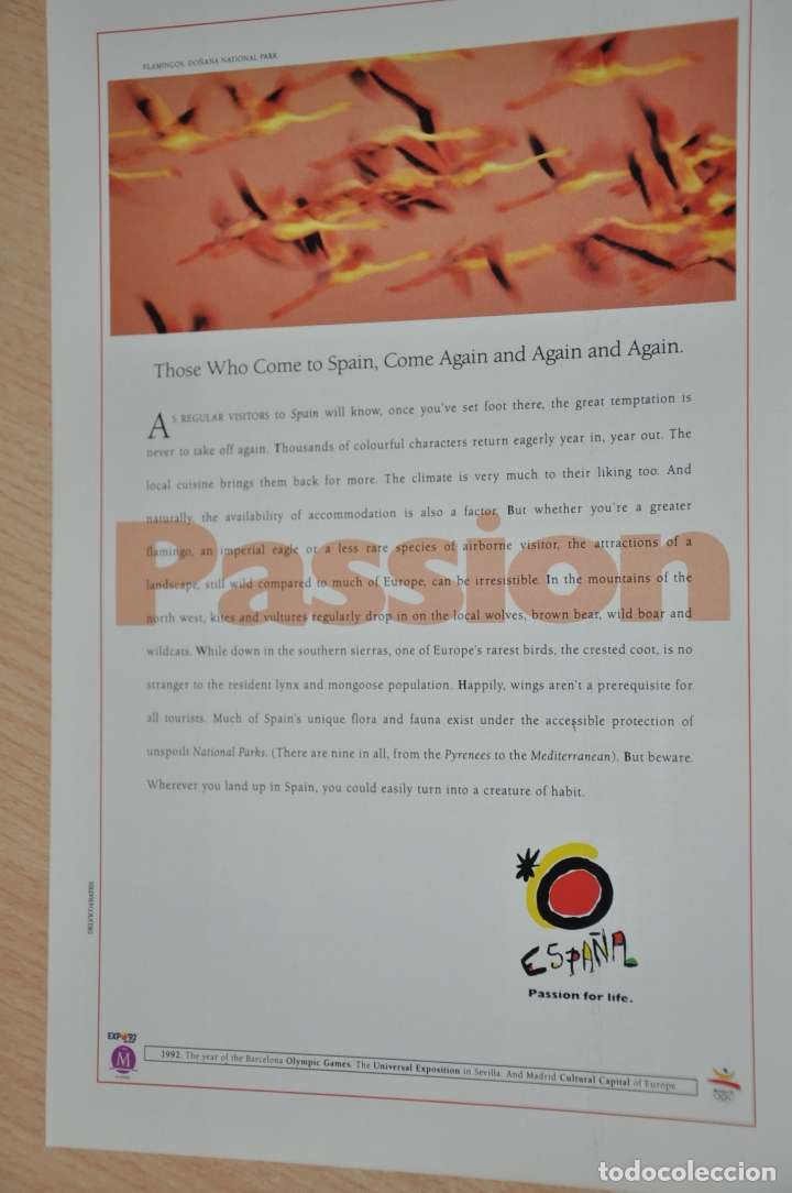 Carteles publicitarios: hoja publicidad espa&ntilde;a - Foto 1