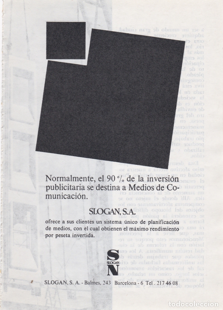Carteles publicitarios: hoja publicidad slogan - Foto 1