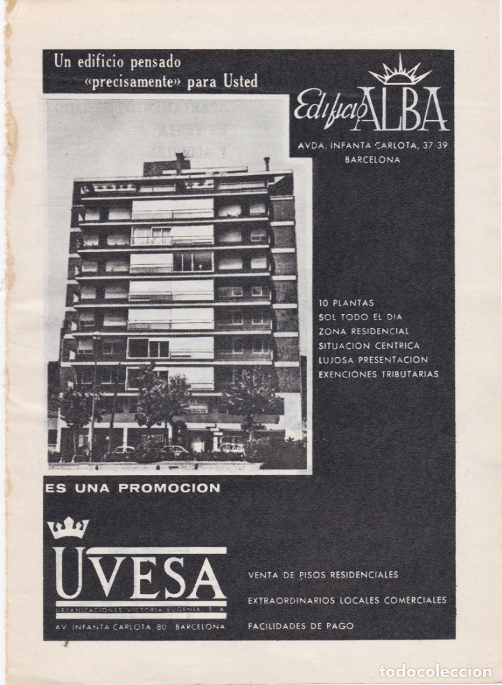 Carteles publicitarios: hoja publicidad uvesa - Foto 1