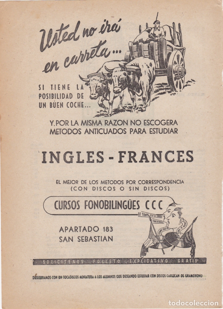 Carteles publicitarios: hoja publicidad cursos ccc - Foto 1