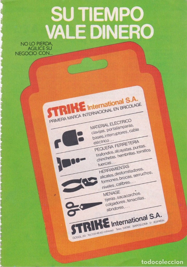 Carteles publicitarios: hoja publicidad strike - Foto 1