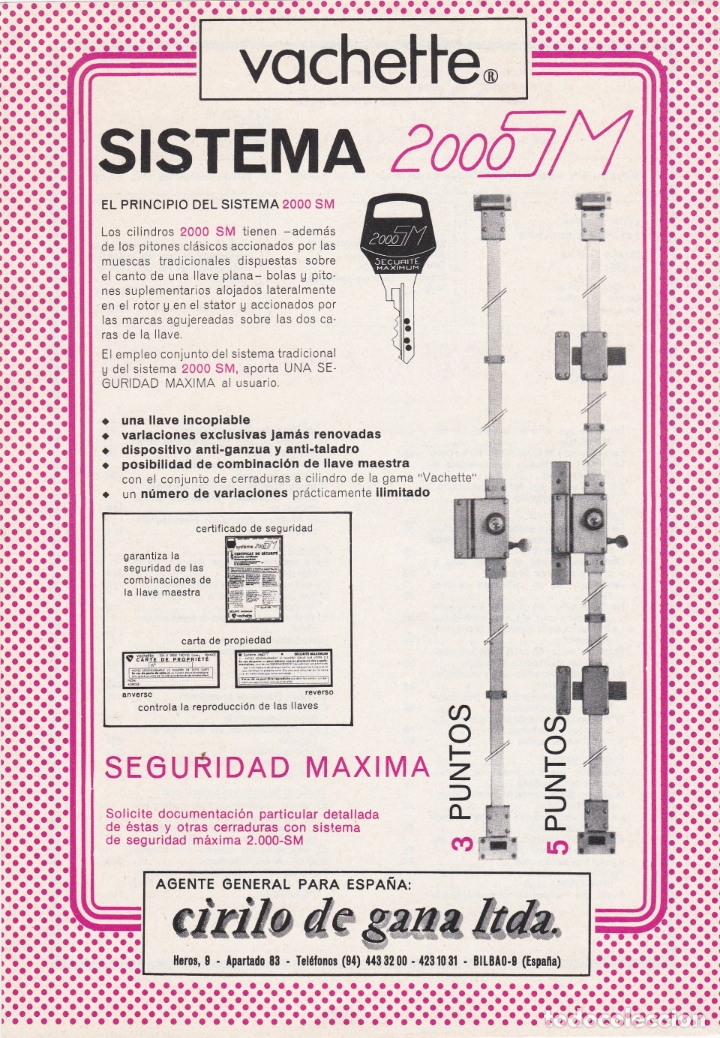 Carteles publicitarios: hoja publicidad vachette - Foto 1