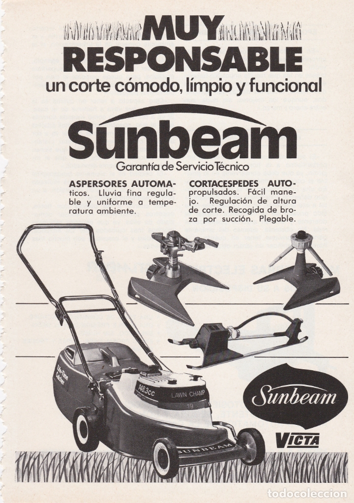 Carteles publicitarios: hoja publicidad sunbeam - Foto 1