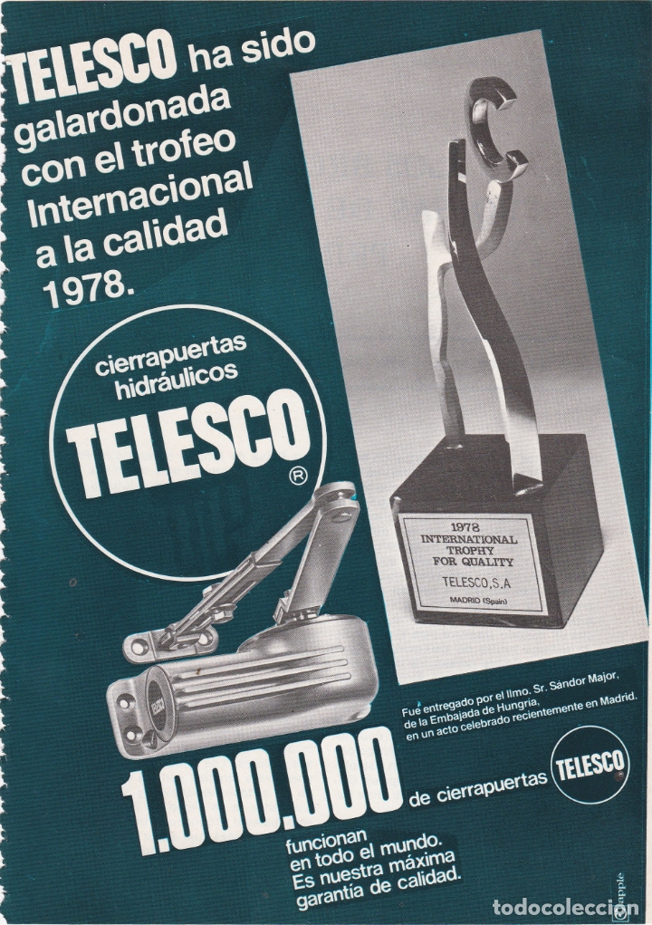 Carteles publicitarios: hoja publicidad telesco - Foto 1