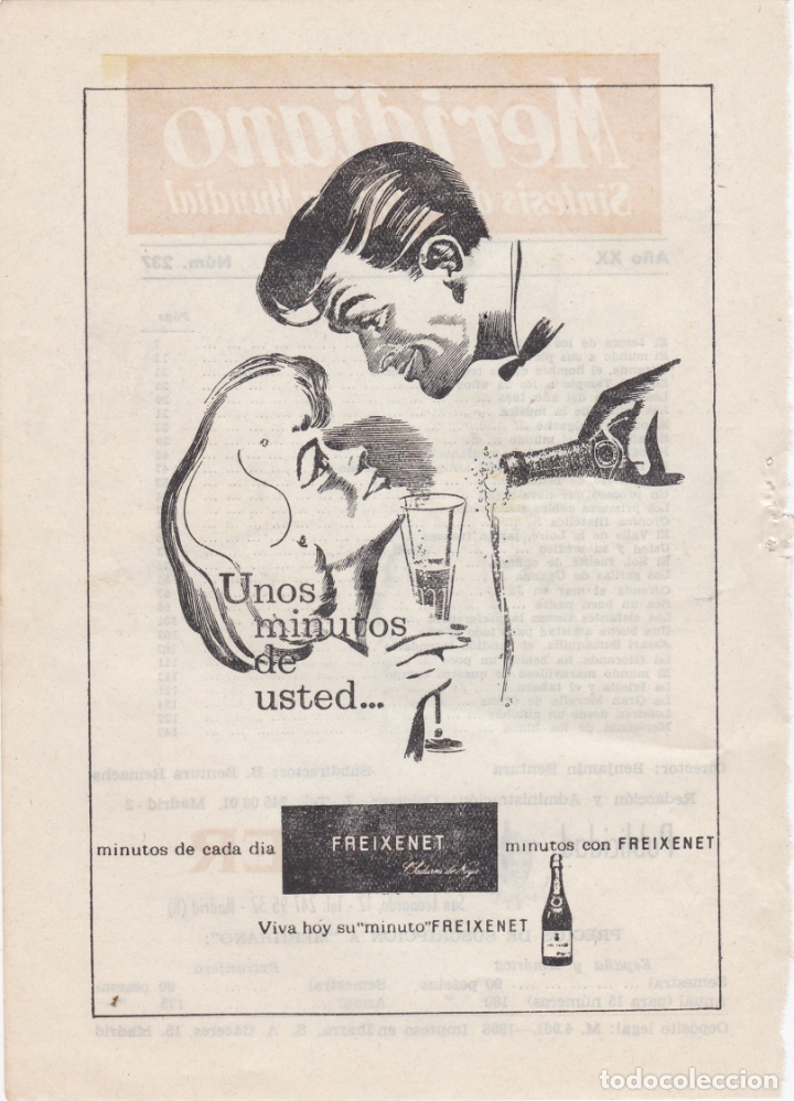 Carteles publicitarios: hoja publicidad freixenet - Foto 1