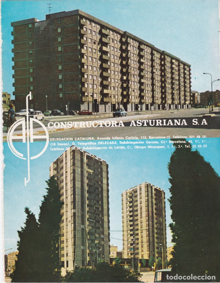 Carteles publicitarios: hoja publicidad constructora asturiana - Foto 1