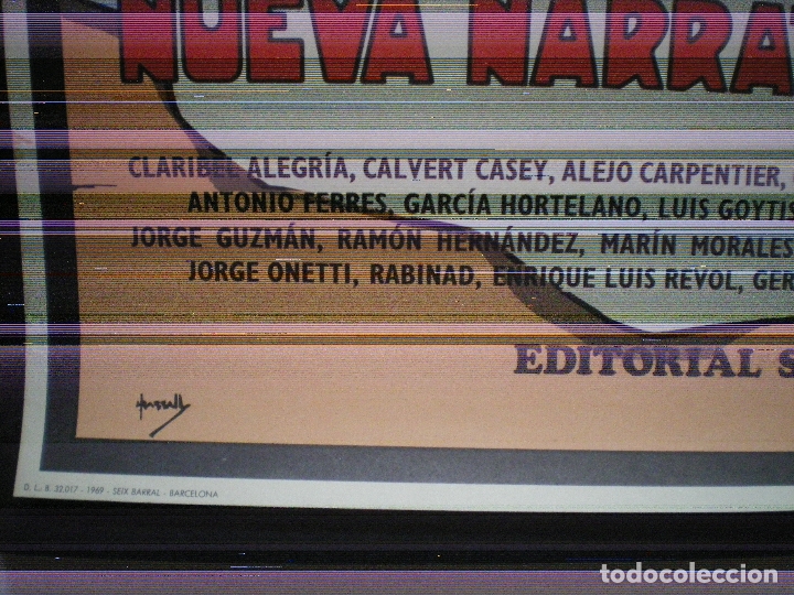 Carteles publicitarios: SEIX BARRAL BARCELONA 1969 - Foto 2