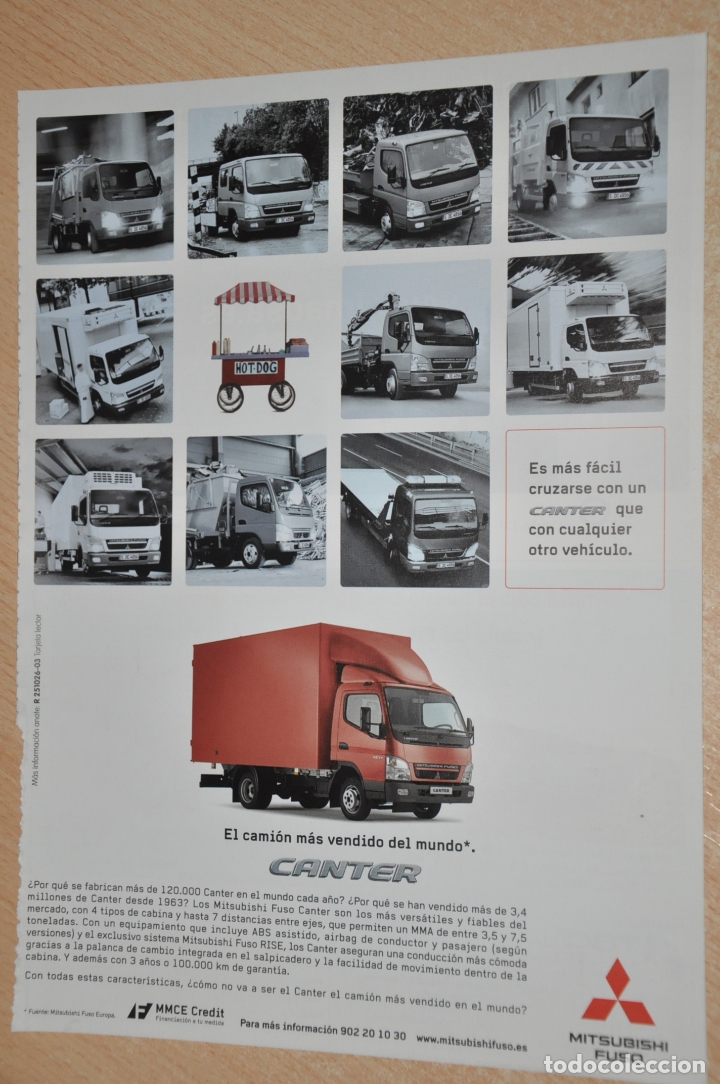 Carteles publicitarios: hoja publicidad mitsubishi - Foto 1