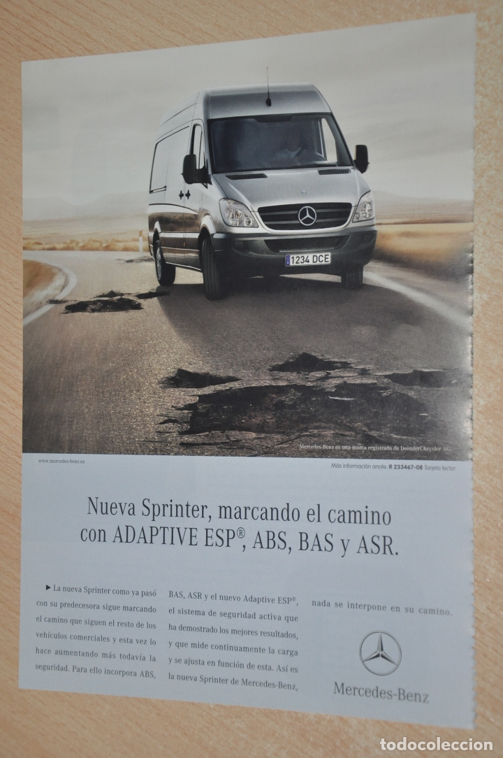 Carteles publicitarios: hoja publicidad mercedes - Foto 1