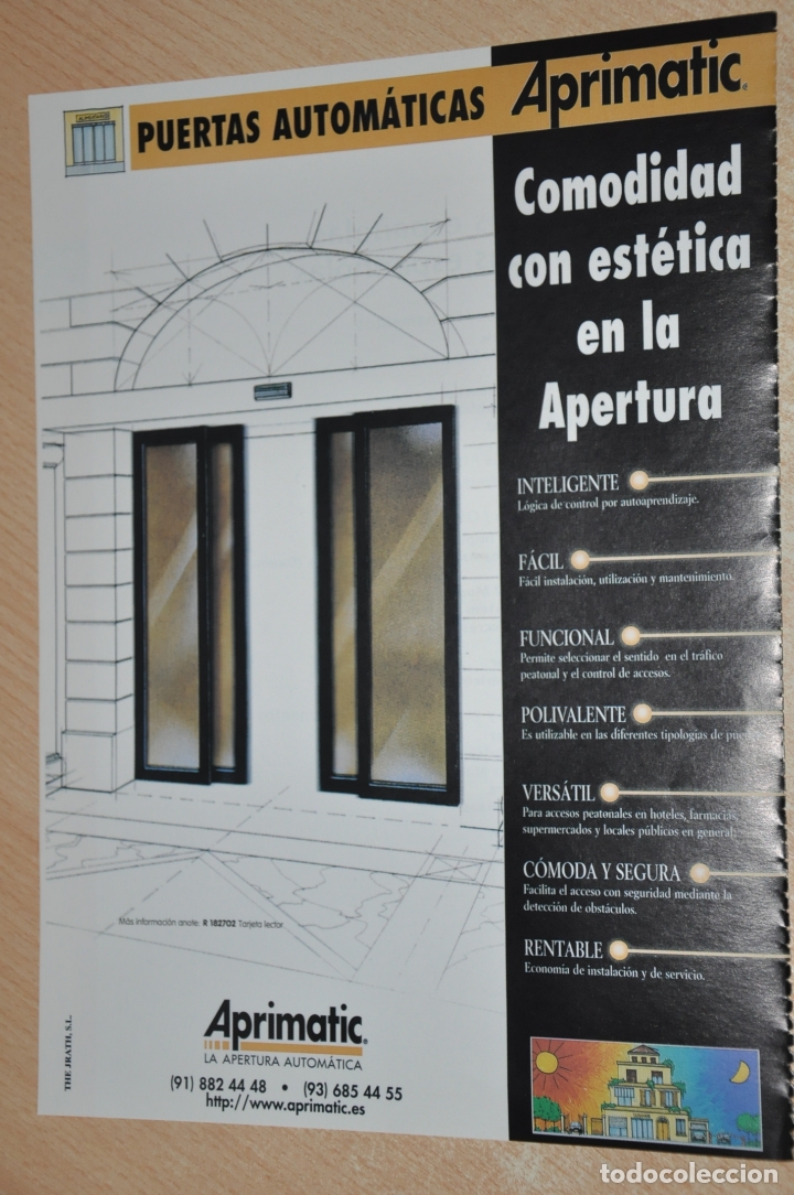 Carteles publicitarios: hoja publicidad aprimatic - Foto 1