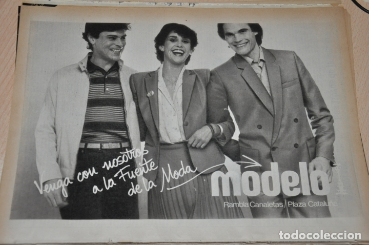 Carteles publicitarios: hoja publicidad modelo barcelona - Foto 1