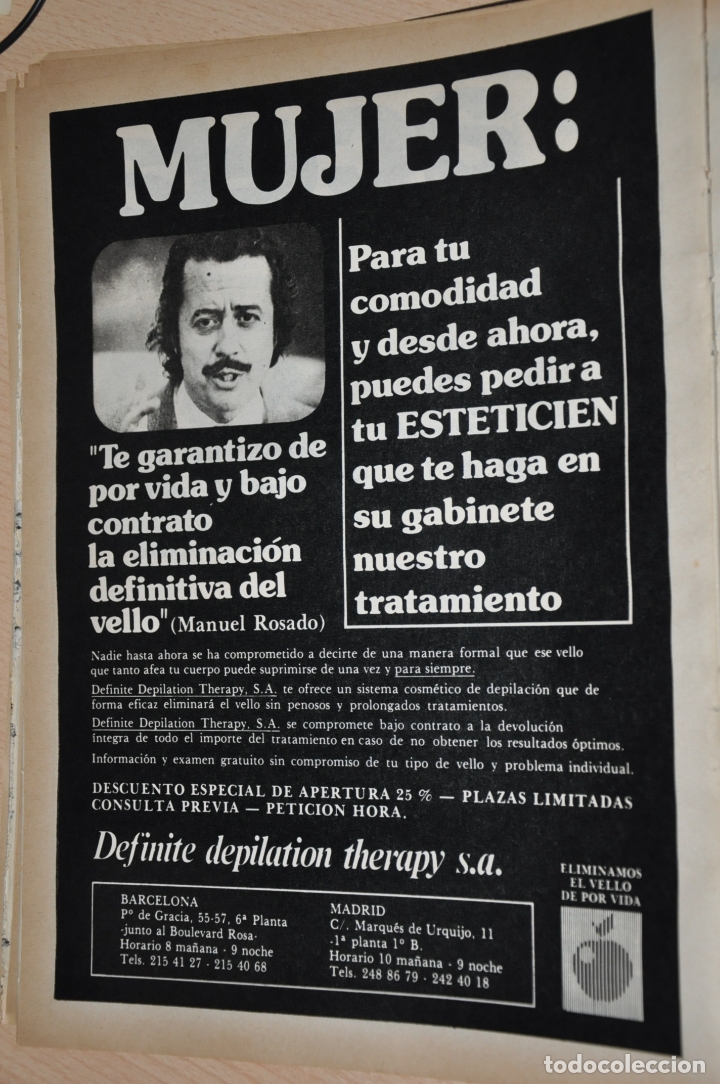Carteles publicitarios: hoja publicidad definite depilation therapy - Foto 1