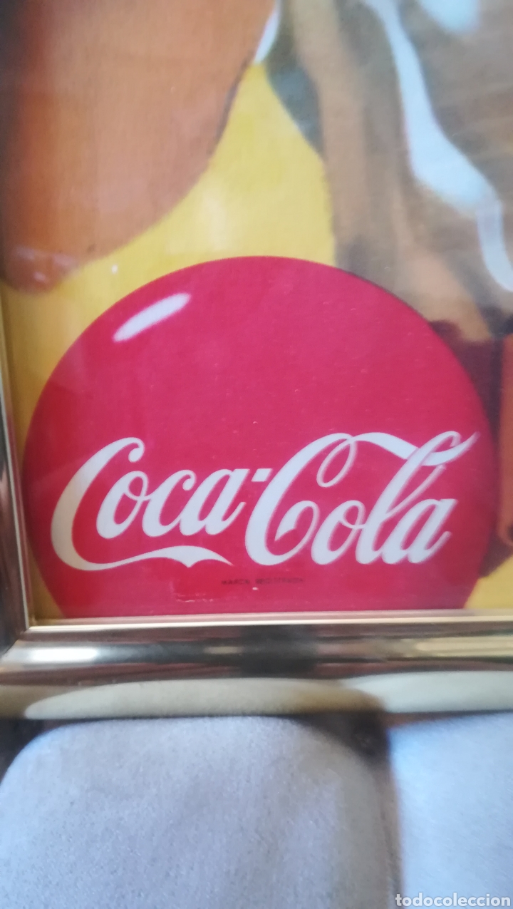 Carteles publicitarios: Antiguo cartel de Coca-Cola - Foto 2