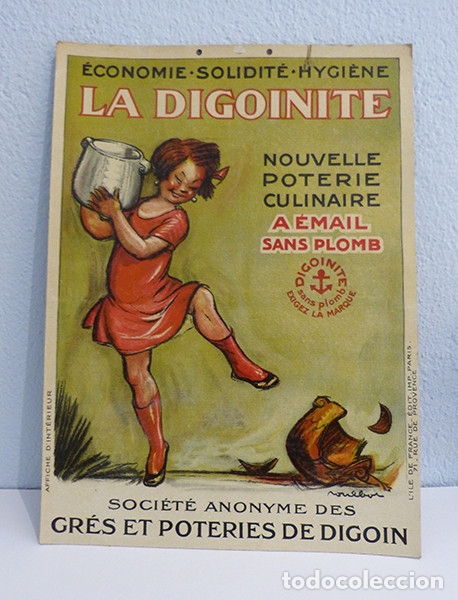 Carteles publicitarios: Cartel publicitario de La Digoinite - Foto 1