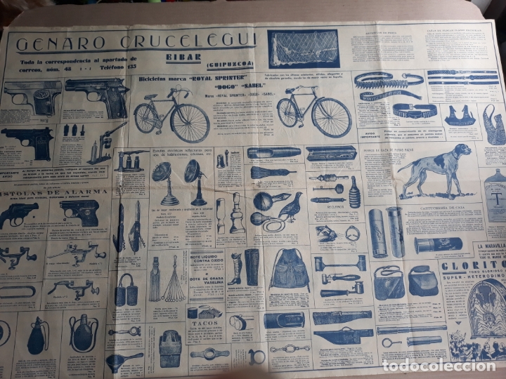 Carteles publicitarios: cartel genaro crucelegui eibar - Foto 8