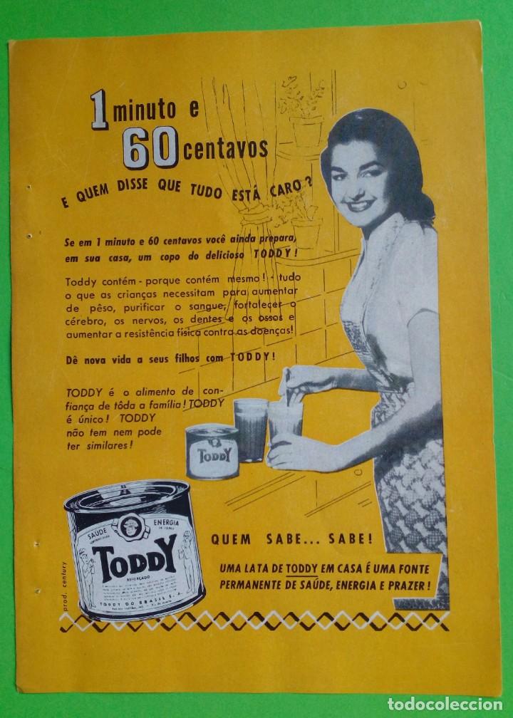 Carteles publicitarios: Antiga publicidade Tody. 1957 - Foto 1