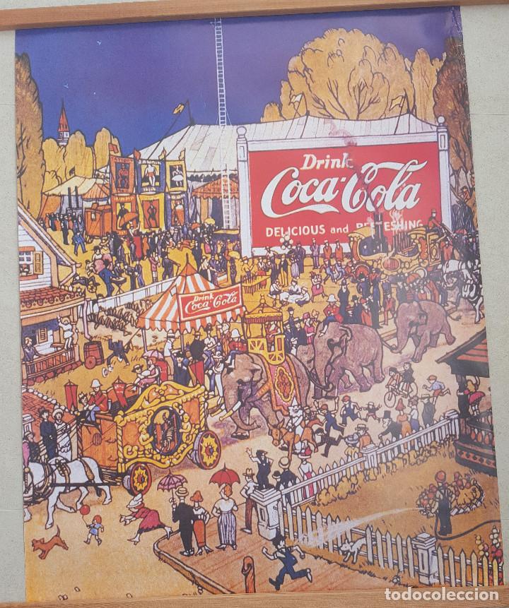 Carteles publicitarios: CARTEL GRAN FORMATO DE COCA COLA . EL CIRCO - Foto 1