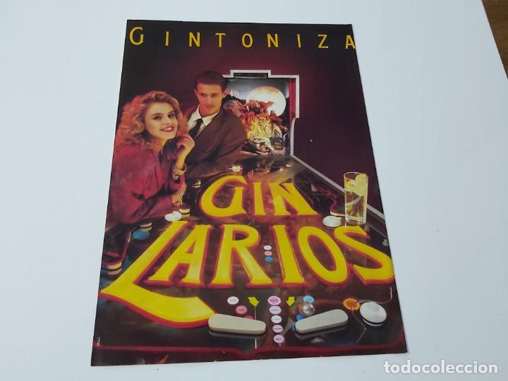 Carteles publicitarios: HOJA PUBLICITARIA GIN LARIOS - Foto 1