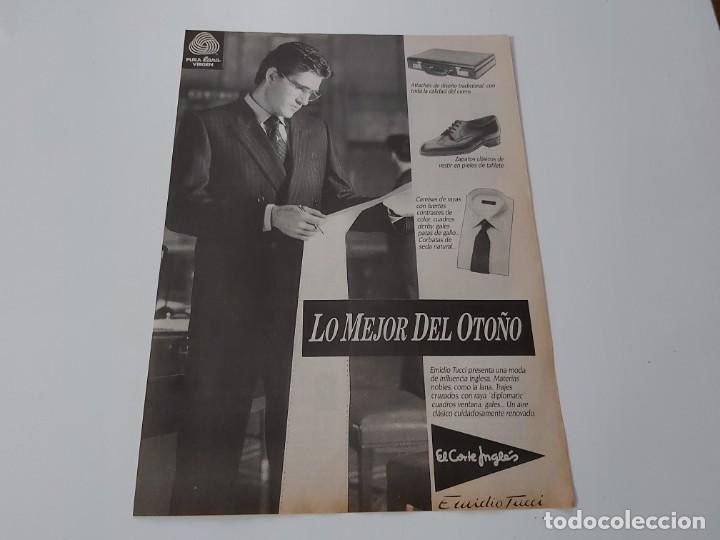 Carteles publicitarios: HOJA PUBLICITARIA MODA EMIDIO TUCCI - Foto 1