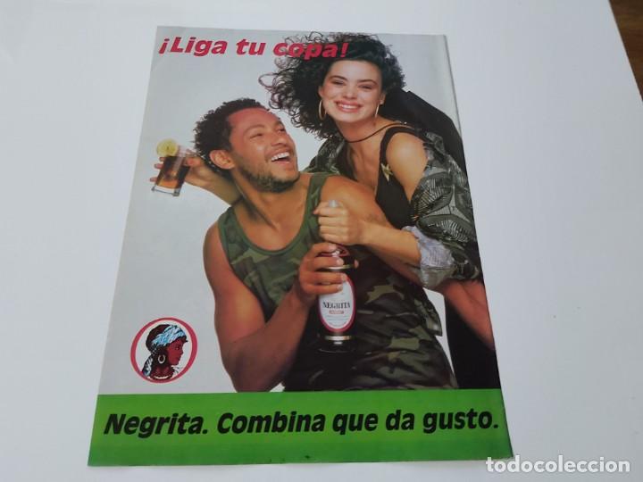 Carteles publicitarios: HOJA PUBLICITARIA RON NEGRITA - Foto 1