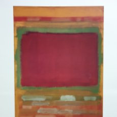 Affiches Publicitaires: MARK ROTHKO CHRISTOPHER N°15. Lote 214658483