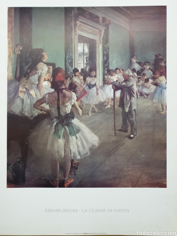 Carteles publicitarios: EDGAR DEGAS, LA CLASSE DI DANZA - Foto 1