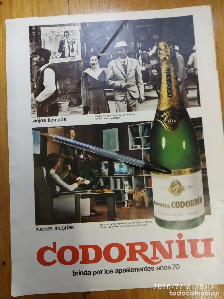 Carteles publicitarios: CAVA CODORNIU. 8 ANUNCIOS. - Foto 6