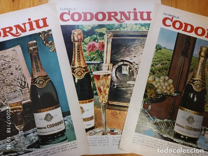Carteles publicitarios: CAVA CODORNIU. 8 ANUNCIOS. - Foto 1