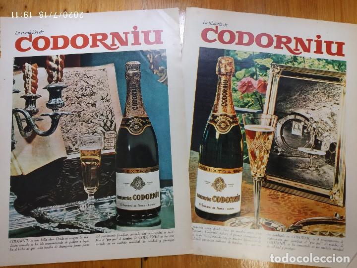 Carteles publicitarios: CAVA CODORNIU. 8 ANUNCIOS. - Foto 2