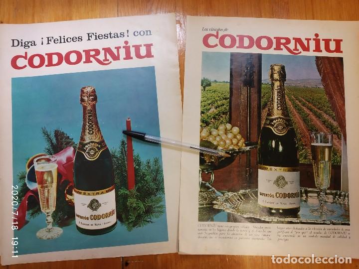 Carteles publicitarios: CAVA CODORNIU. 8 ANUNCIOS. - Foto 3