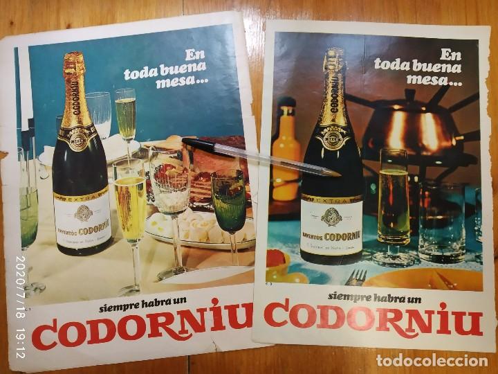 Carteles publicitarios: CAVA CODORNIU. 8 ANUNCIOS. - Foto 4