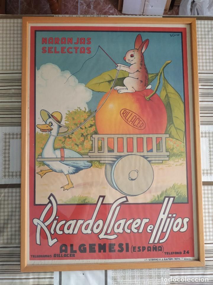 Carteles publicitarios: Poster Naranjas selectas Rillacer - Foto 1