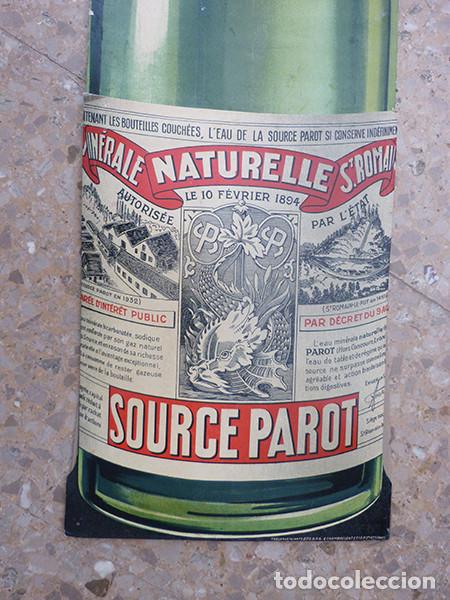 Carteles publicitarios: Cartel publicitario de agua Source Parot - Foto 3