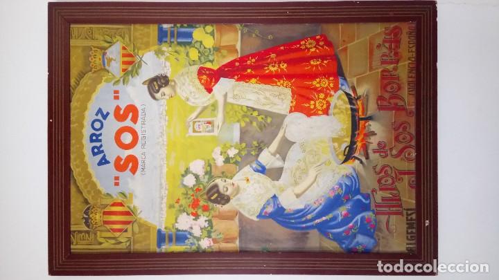 Carteles publicitarios: Cartel : ARROZ SOS, Algemesi. - Foto 1