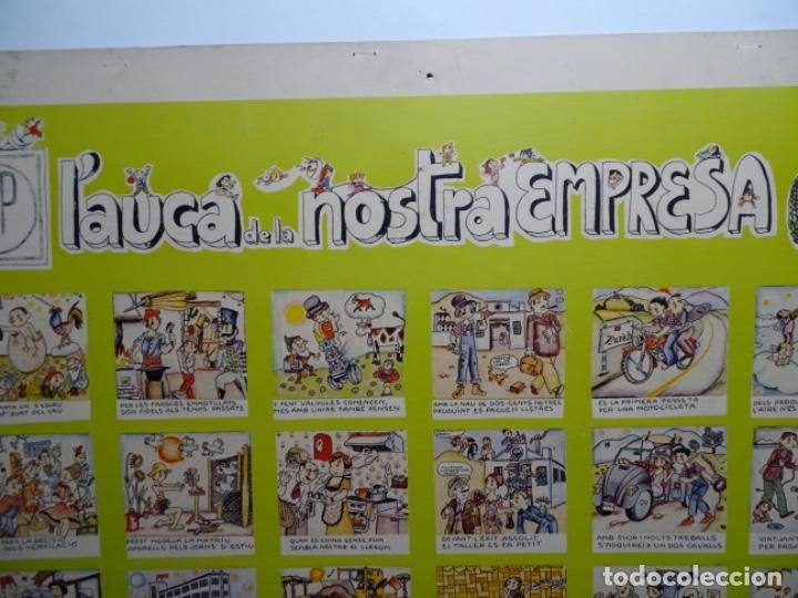 Carteles publicitarios: AUCA DEL COMER&Ccedil; CATALA. EN CART&Oacute;N DURO. - Foto 2