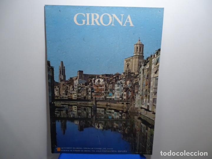 Advertising Posters: CARTEL PUBLICITARIO GIRONA. ALZAMORA, OLOT.EN CART&Oacute;N DURO.