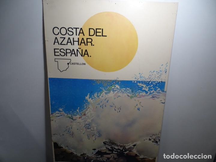 Carteles Publicitarios: CARTEL PUBLICITARIO COSTA DEL AZAHAR. SEBASTI&Aacute;N NICOLAU. EN CART&Oacute;N DURO.