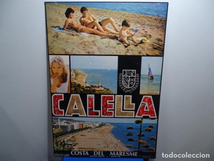 Affiches Publicitaires: CARTEL PUBLICITARIO CALELLA. FOTO NICO. EN CART&Oacute;N DURO.