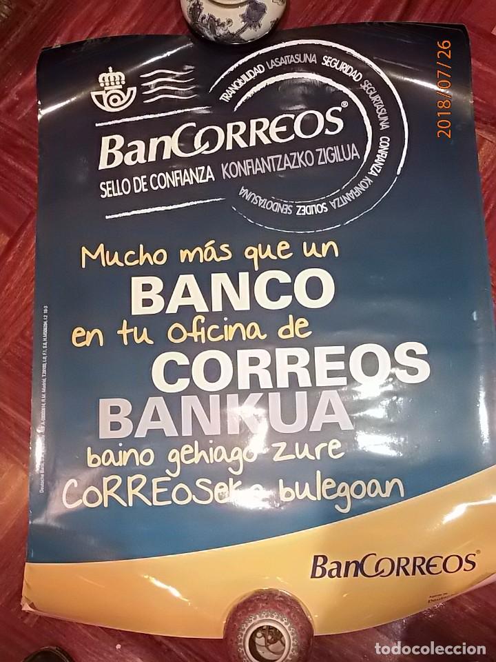 Werbeplakate: CORREOS - CARTEL PUBLICITARIO - BANCORREOS