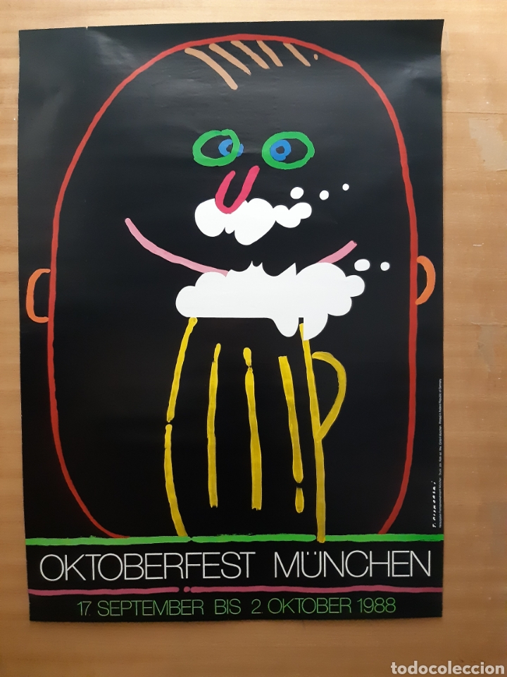 Carteles publicitarios: Poster Oktobertfest Munchen 1988 - Foto 1