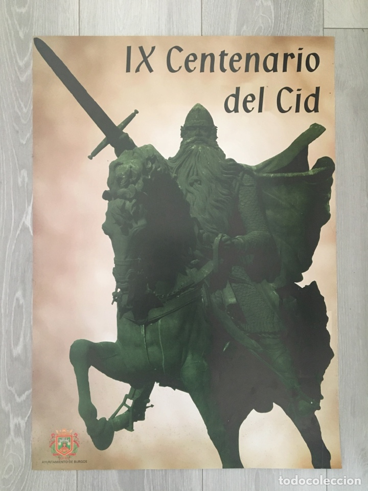 Carteles publicitarios: IX CENTENARIO DEL CID. Ayto. Burgos - Foto 2