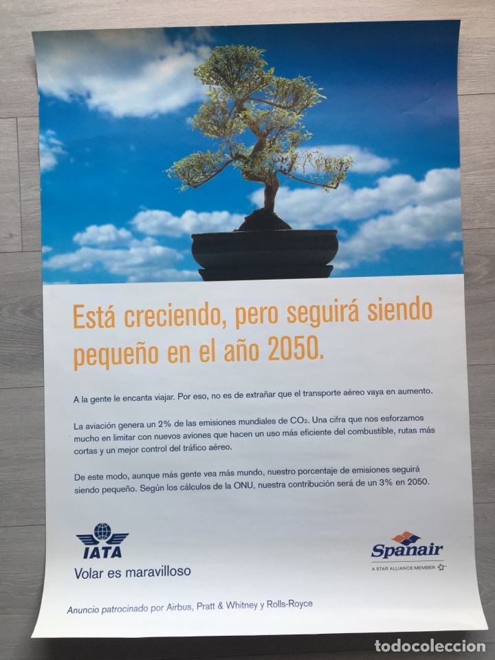Carteles publicitarios: CARTEL SPANAIR. IATA - Foto 1